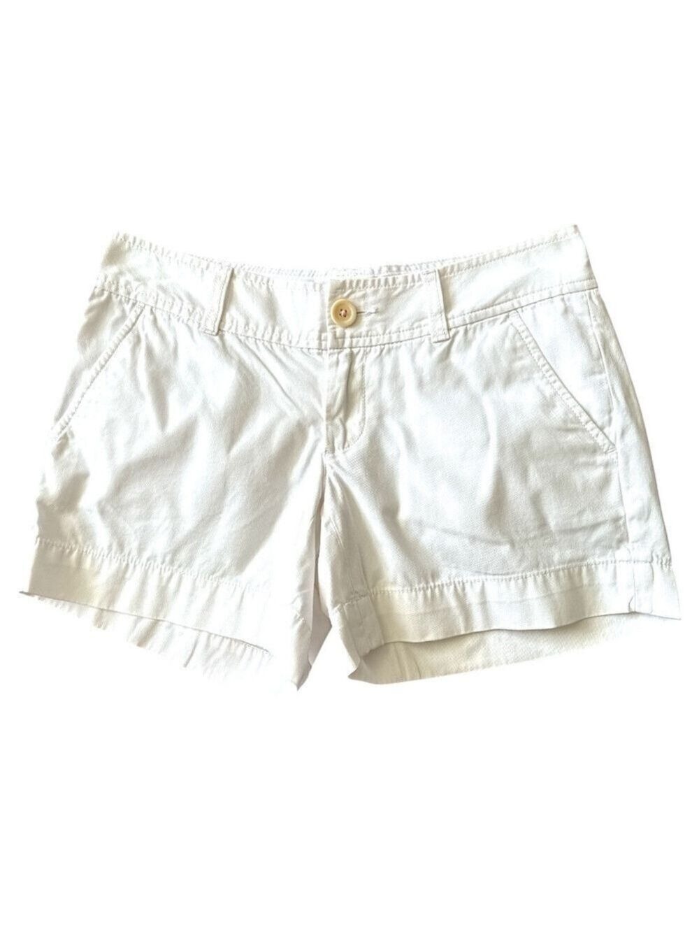 Lily Pulitzer White Cotton Shorts Size 0
